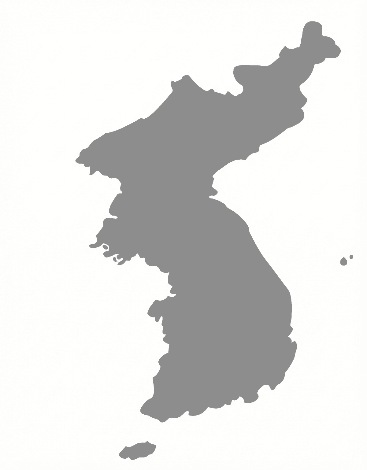 South Korea Map
